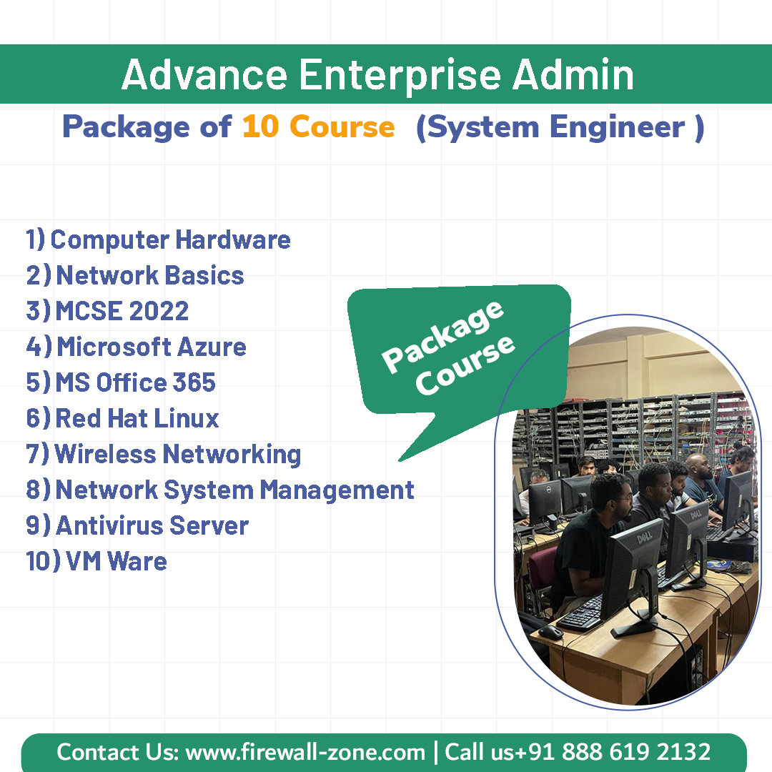 Enterprise Admin 10 Courses Covers following Courses at Firewall Zone