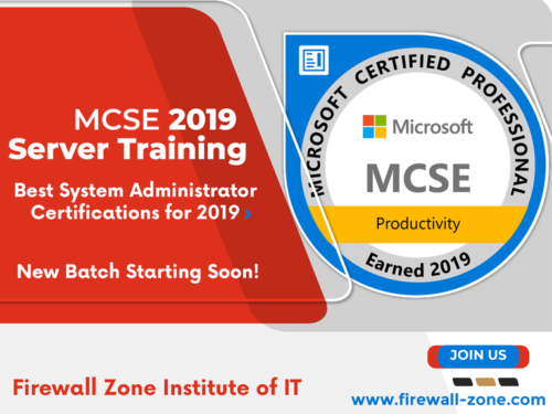 MCSE 2019 Server Online Training ( Latest )