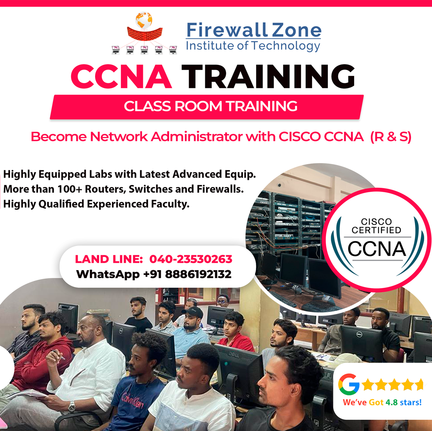 CCNA Training In Hyderabad, Telangana INDIA